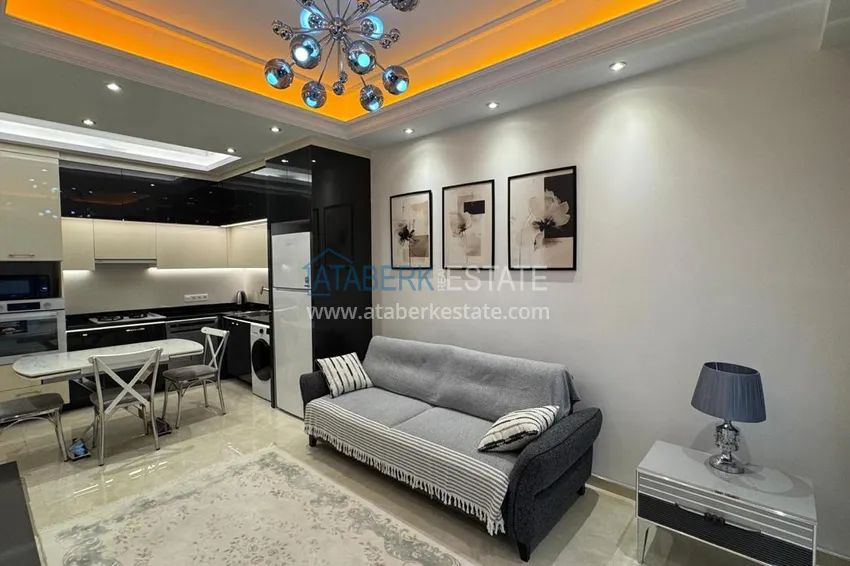 Purchase 1+1 furnished apartment in a premium complex, Mahmutlar district — Alanya 4 