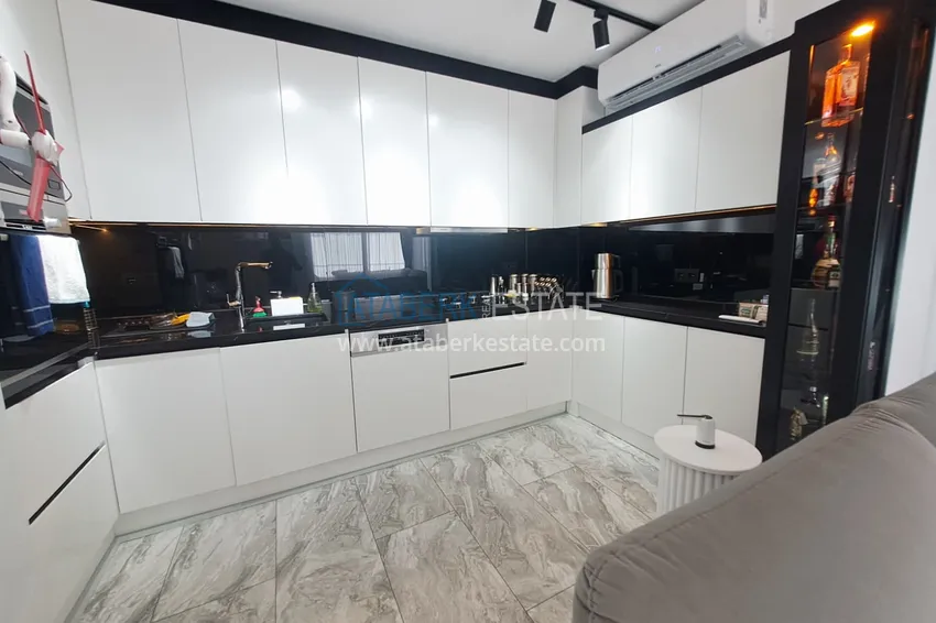 Purchase  2+1 apartment on the first line in Alanya, Mahmutlar district - suitable for citizenship 5 