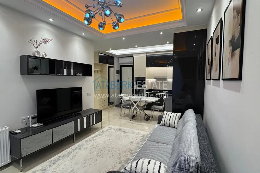 Purchase 1+1 furnished apartment in a premium complex, Mahmutlar district — Alanya 5 