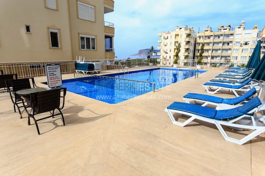 Apartment 2+1 on the seafront in Alanya, Tosmur district - suitable for a residence permit 4 