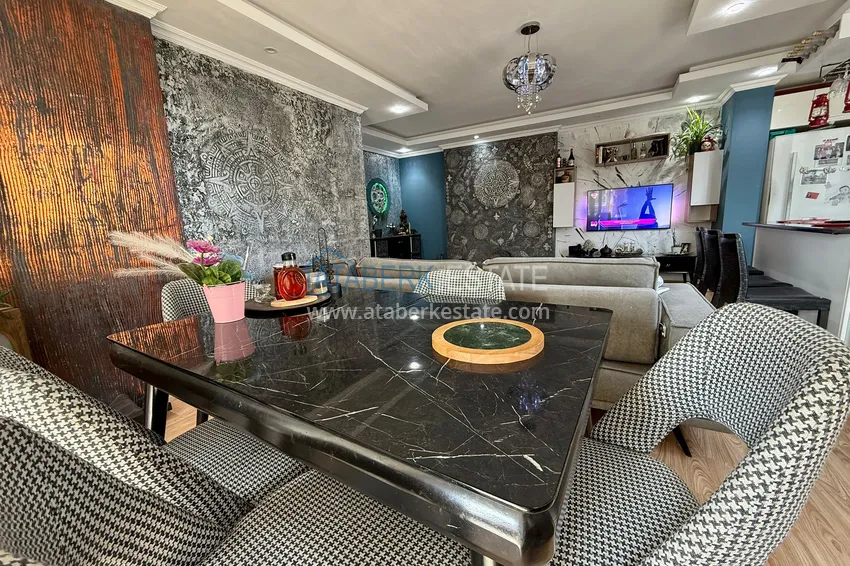 Purchase Furnished 2+1 apartment in Tosmur, Alanya — suitable for residence permit and citizenship 6 