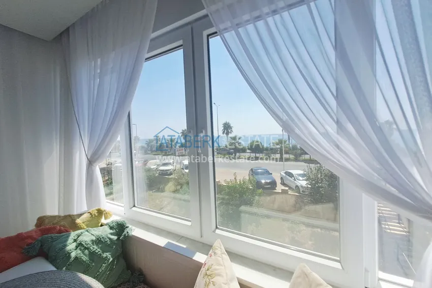 Purchase  2+1 apartment on the first line in Alanya, Mahmutlar district - suitable for citizenship 8 