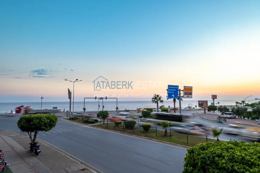 Apartment 2+1 on the seafront in Alanya, Tosmur district - suitable for a residence permit 8 