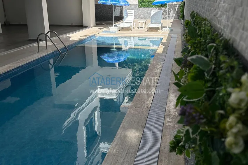 1+1 apartment with a fine finish in a modern complex — Alanya, Mahmutlar district 10 
