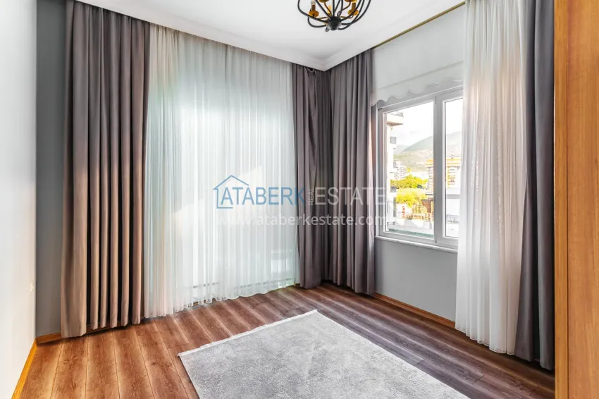 Purchase Secondary apartment 3+1 in Oba, Alanya — separate kitchen, furniture, option for a residence permit 20 