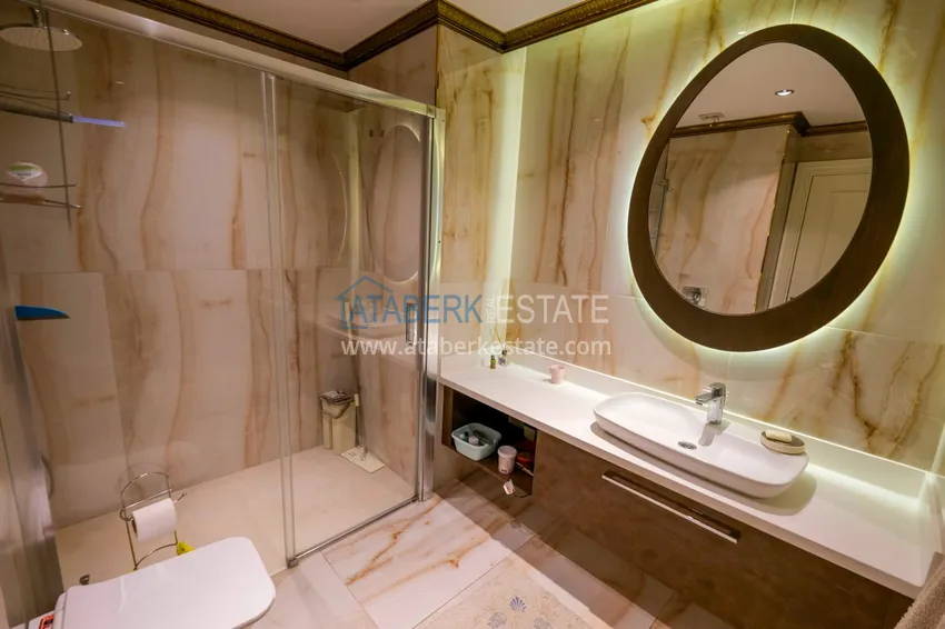 Purchase 1+1 apartment with private garden in an elite complex on the beachfront — Alanya, Kestel district 20 