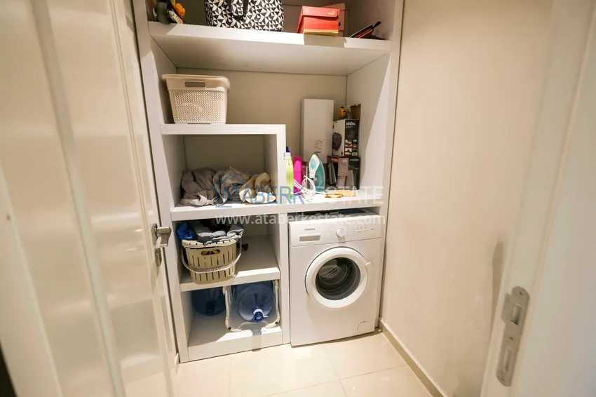 Purchase 1+1 apartment with private garden in an elite complex on the beachfront — Alanya, Kestel district 22 