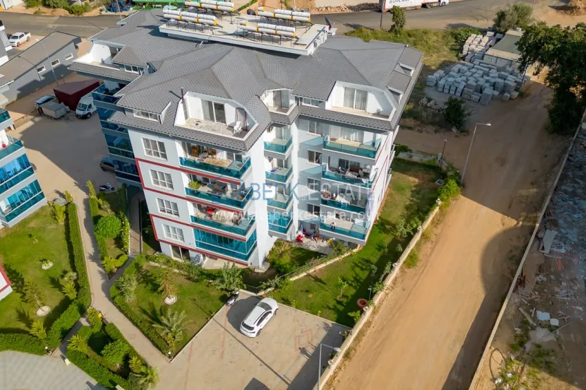 Secondary apartment 3+1 in Oba, Alanya — separate kitchen, furniture, option for a residence permit 2 