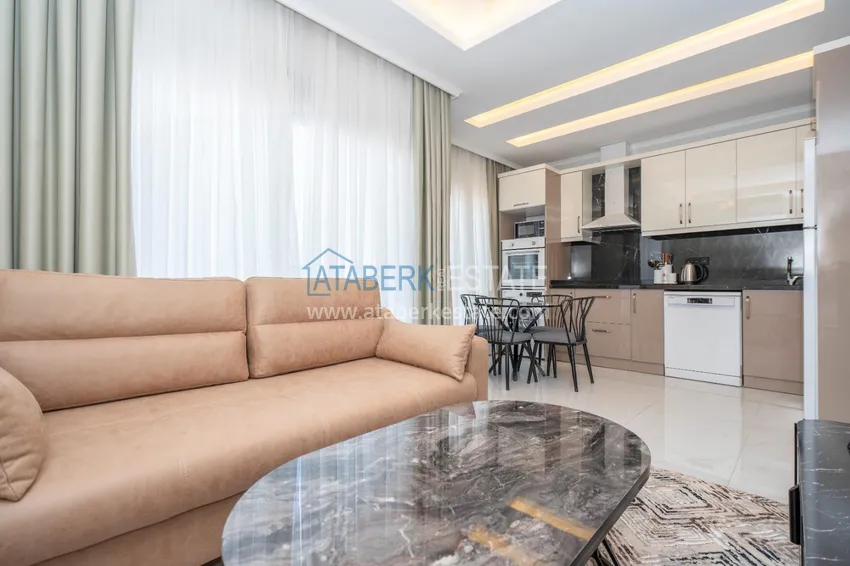 Purchase  2+1 duplex apartment in Alanya, Oba district - furnished and with a comfortable layout 4 
