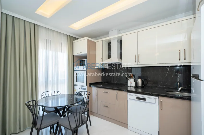 Purchase  2+1 duplex apartment in Alanya, Oba district - furnished and with a comfortable layout 5 