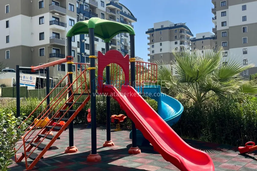 Long-term rent of a 1+1 apartment in a modern complex in Avsallar No. 3 8 