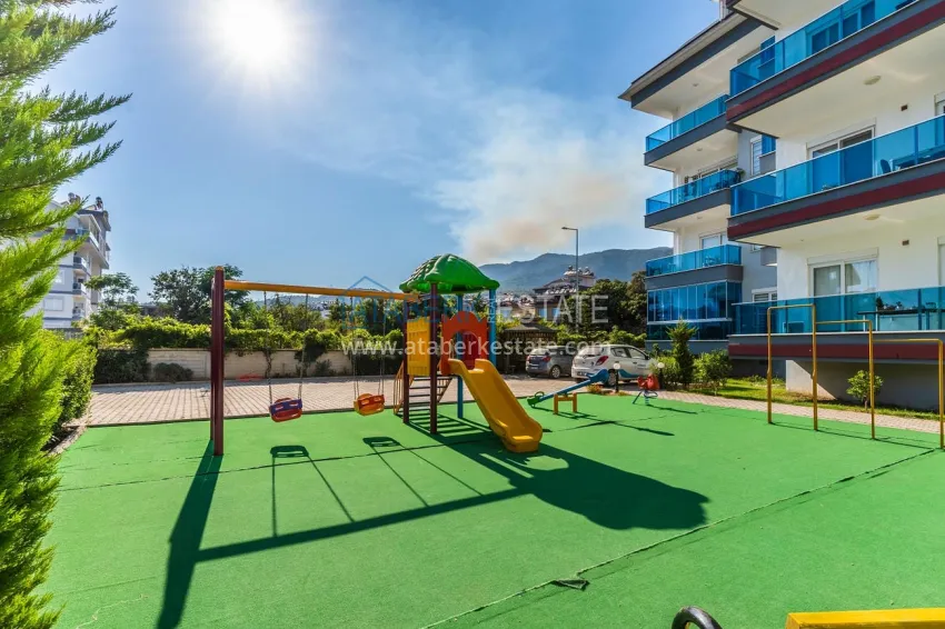 Secondary apartment 3+1 in Oba, Alanya — separate kitchen, furniture, option for a residence permit 8 
