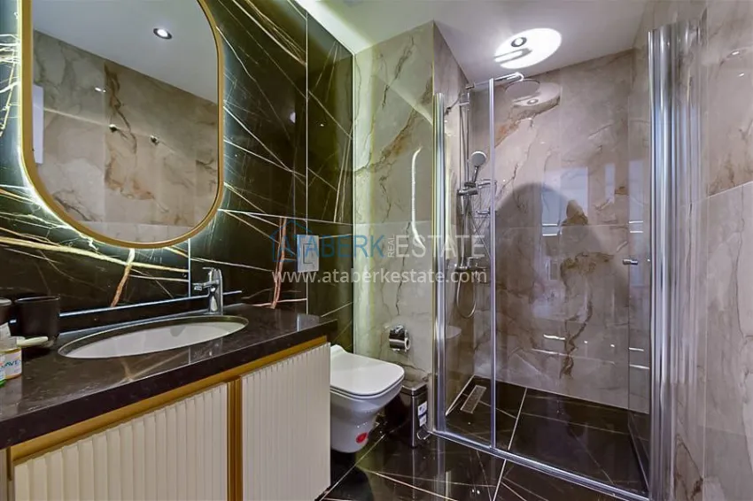 Purchase Turnkey one-bedroom apartment in Alanya, district in Oba - near Metro shopping center and the beach 9 