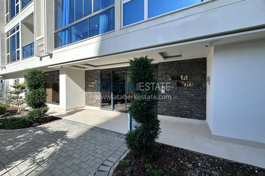 1+1 apartment in Mahmutlar, Alanya — new furniture and convenient location 12 