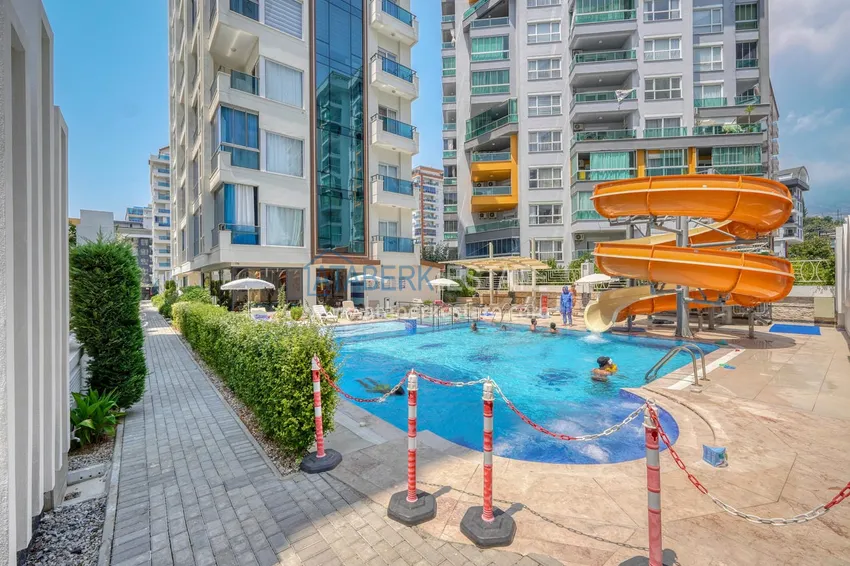 1+1 apartment in Mahmutlar, Alanya — new furniture and convenient location 2 