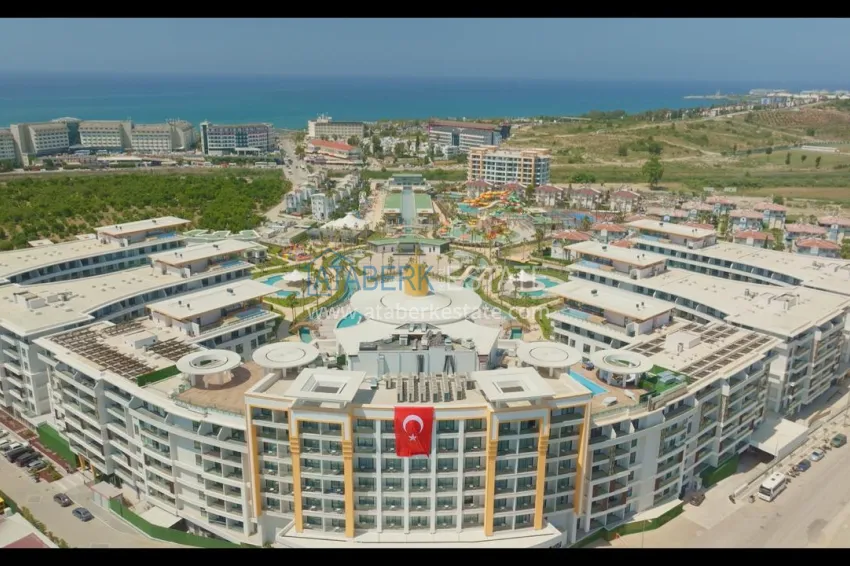 1+1 apartment in Turkler, Alanya — 85 m², primary property in a complex with resort infrastructure 1 