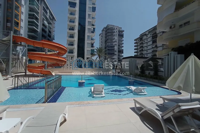 1+1 apartment in Mahmutlar, Alanya — new furniture and convenient location 3 
