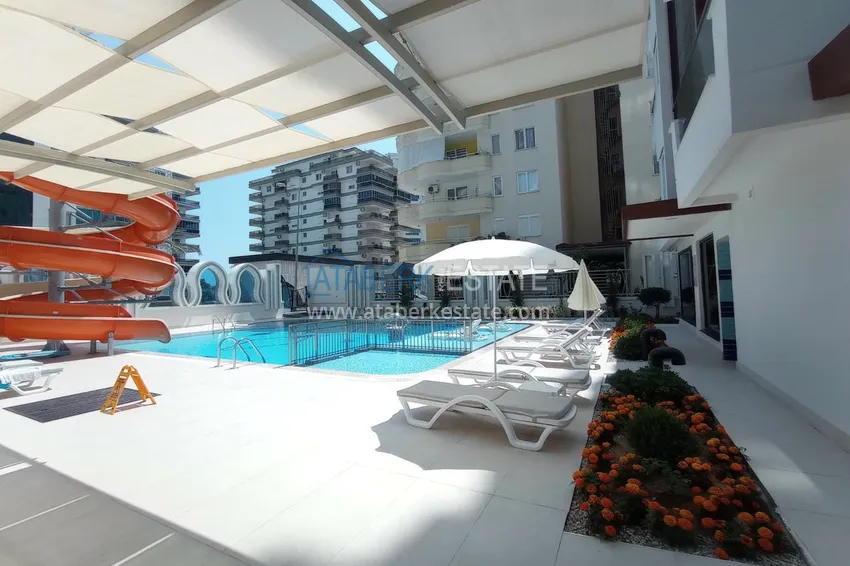 1+1 apartment in Mahmutlar, Alanya — new furniture and convenient location 4 