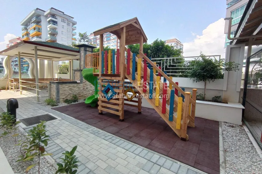 1+1 apartment in Mahmutlar, Alanya — new furniture and convenient location 6 