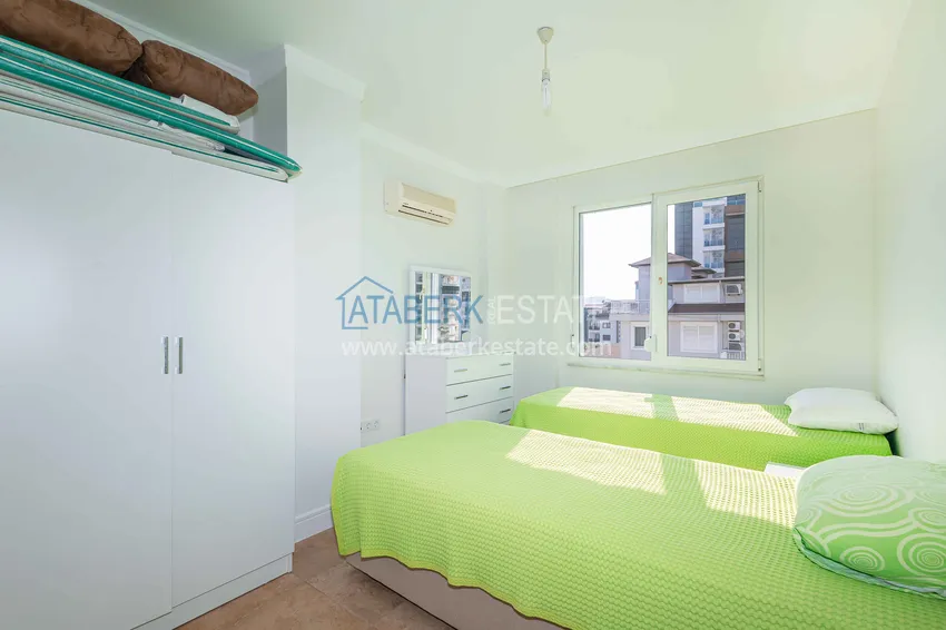 Purchase  2+1 apartment with a large terrace in the Cikcilli area, Alanya — property for a residence permit 12 