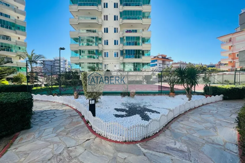 Furnished 2+1 apartment in Alanya, Tosmur district - suitable for a residence permit, 150 meters from the sea  16 