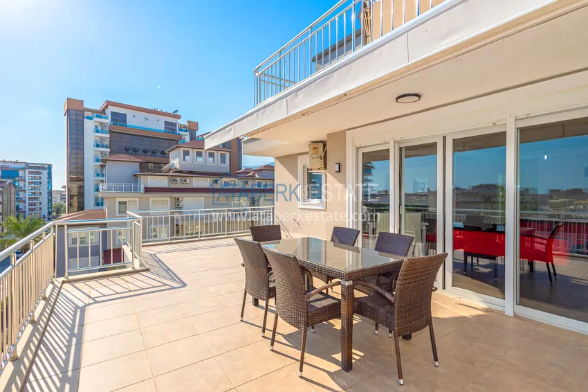 Purchase  2+1 apartment with a large terrace in the Cikcilli area, Alanya — property for a residence permit 16 