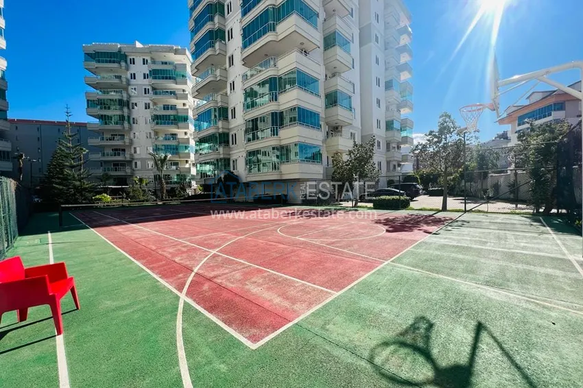 Furnished 2+1 apartment in Alanya, Tosmur district - suitable for a residence permit, 150 meters from the sea  17 