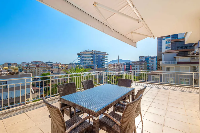 Purchase  2+1 apartment with a large terrace in the Cikcilli area, Alanya — property for a residence permit 17 