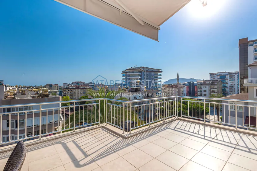 Purchase  2+1 apartment with a large terrace in the Cikcilli area, Alanya — property for a residence permit 18 