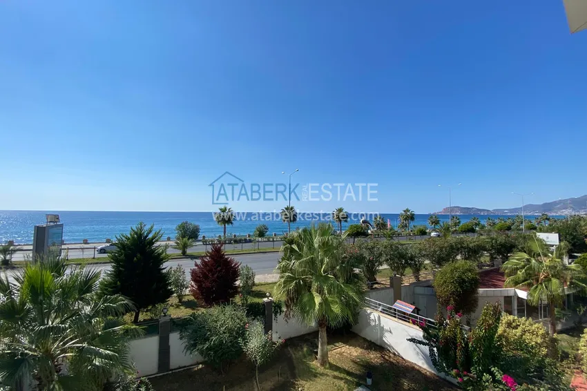 3+1 apartment in Alanya is the first coastal one, for a residence permit and citizenship, Kestel district  1 