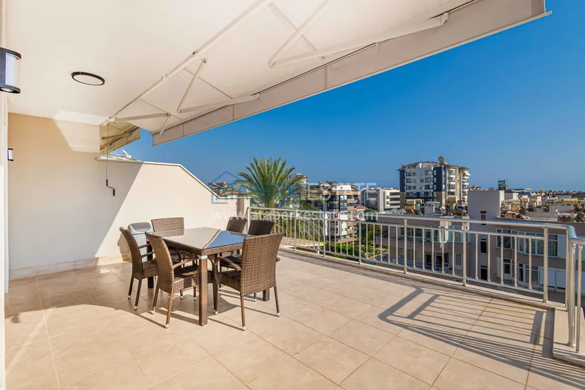 Purchase  2+1 apartment with a large terrace in the Cikcilli area, Alanya — property for a residence permit 20 