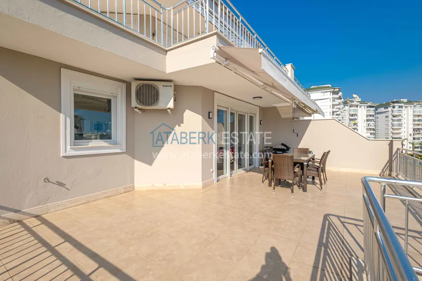 Purchase  2+1 apartment with a large terrace in the Cikcilli area, Alanya — property for a residence permit 21 