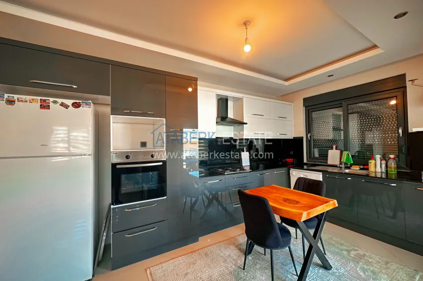 Purchase Furnished 2+1 apartment in Oba, Alanya — suitable for citizenship 2