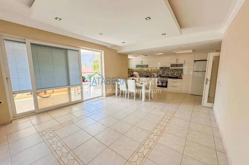 Purchase  Furnished 2+1 apartment in Alanya, Tosmur district - suitable for a residence permit, 150 meters from the sea  2 