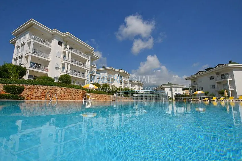 Residence permit in Alanya: 2+1 furnished apartment in a complex with infrastructure, Oba district 3 