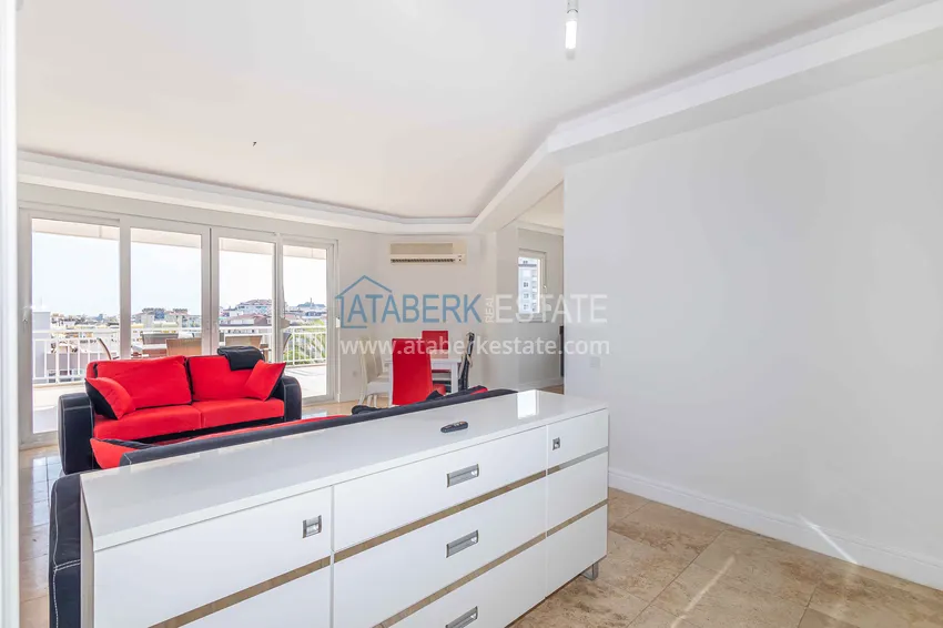 Purchase  2+1 apartment with a large terrace in the Cikcilli area, Alanya — property for a residence permit 4 