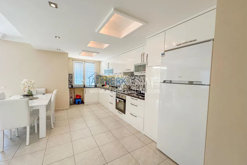 Purchase  Furnished 2+1 apartment in Alanya, Tosmur district - suitable for a residence permit, 150 meters from the sea  4 
