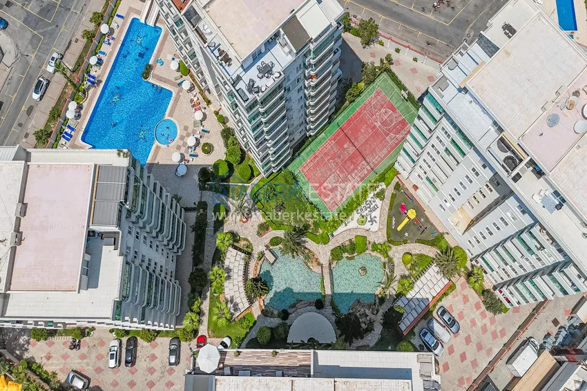 Furnished 2+1 apartment in Alanya, Tosmur district - suitable for a residence permit, 150 meters from the sea  4 