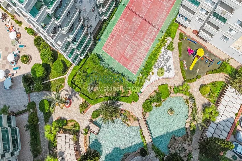 Furnished 2+1 apartment in Alanya, Tosmur district - suitable for a residence permit, 150 meters from the sea  5 