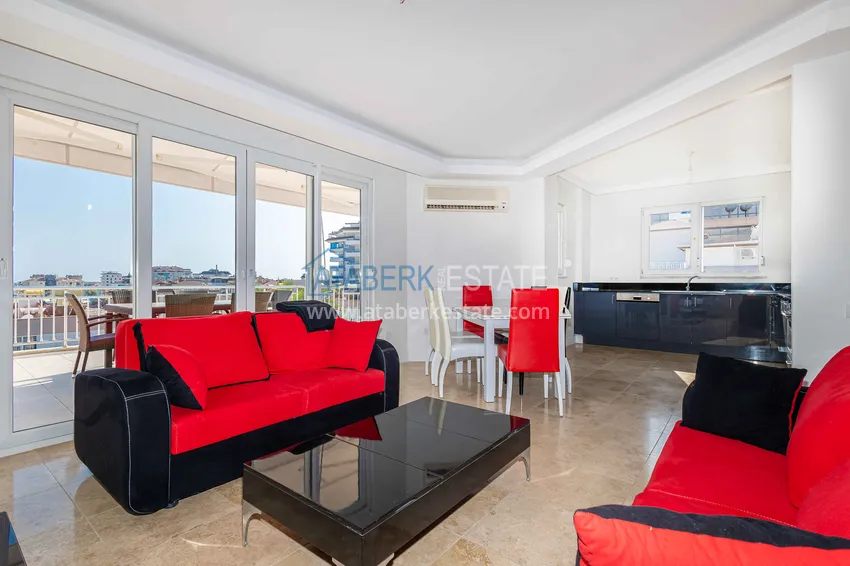 Purchase  2+1 apartment with a large terrace in the Cikcilli area, Alanya — property for a residence permit 6 