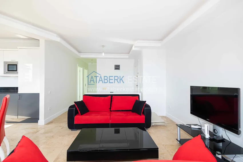 Purchase  2+1 apartment with a large terrace in the Cikcilli area, Alanya — property for a residence permit 7 