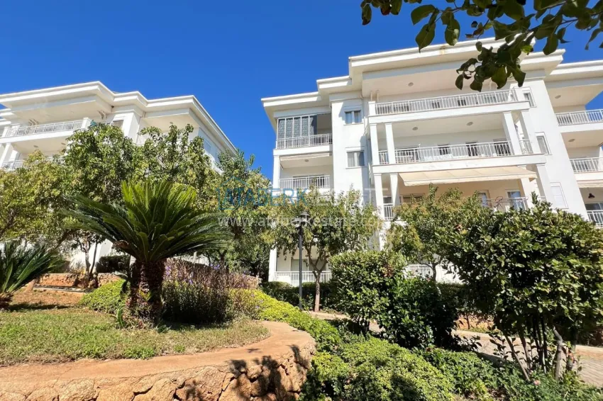 Residence permit in Alanya: 2+1 furnished apartment in a complex with infrastructure, Oba district 8 