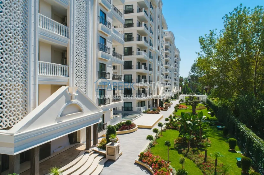 2+1 apartment with an elegant interior in a fashionable complex, Oba district — Alanya  11 