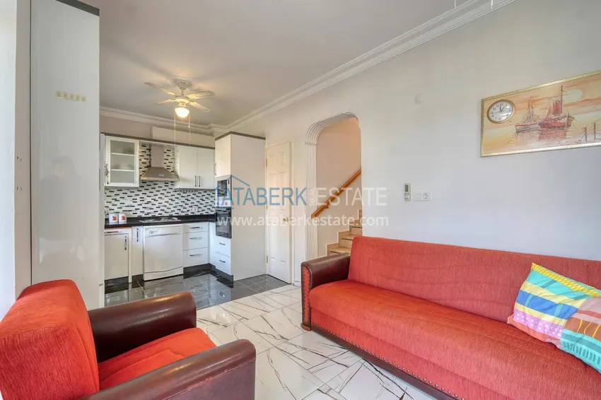 Purchase Triplex townhouse 3+1 in Alanya, Kestel district — cottage complex 300 meters from the sea 10