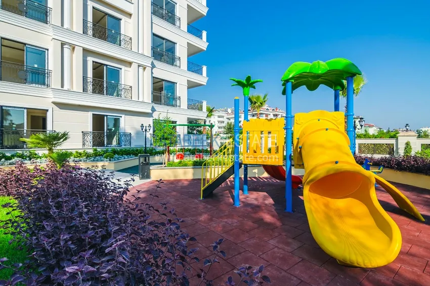 2+1 apartment with an elegant interior in a fashionable complex, Oba district — Alanya  12 