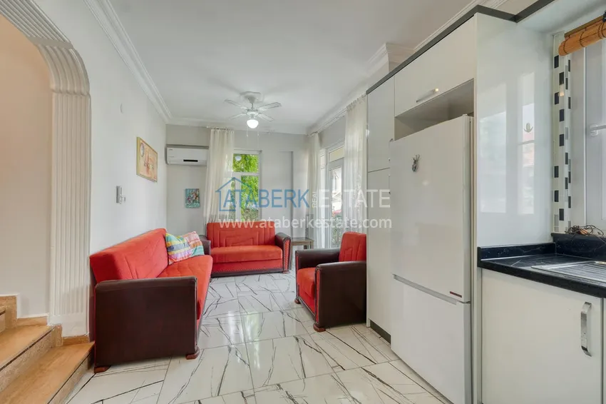 Purchase Triplex townhouse 3+1 in Alanya, Kestel district — cottage complex 300 meters from the sea 11