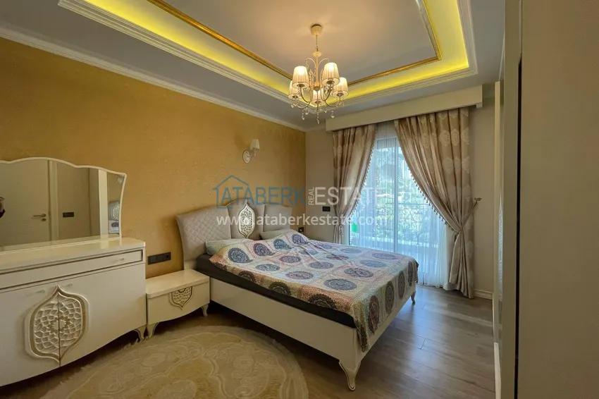 Purchase  Luxury real estate on the first line in Alanya: stylish apartment, VIP-level complex, Oba district 12 