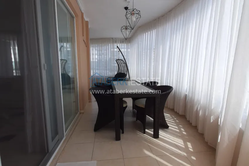Purchase 2+1 apartment in Alanya, Mahmutlar district — with furniture, glazed balconies near Yekta Mall 12 