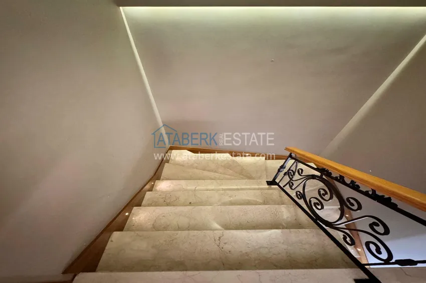 Purchase  3+1 duplex apartment in Alanya, Hasbahce district — furnished, suitable for residence permits and citizenship 12 