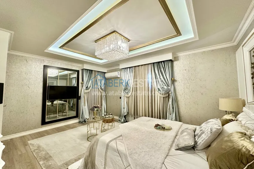 Purchase  2+1 apartment with an elegant interior in a fashionable complex, Oba district — Alanya  12 